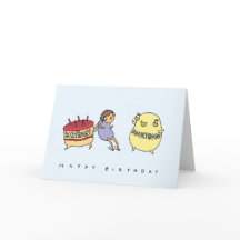 Don't Make Me Adult | Funny Comic Birthday Card