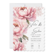 Don't Make Me Blush Invitation 