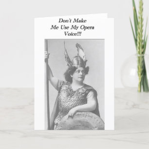 Don't Make me use my Opera voice Card