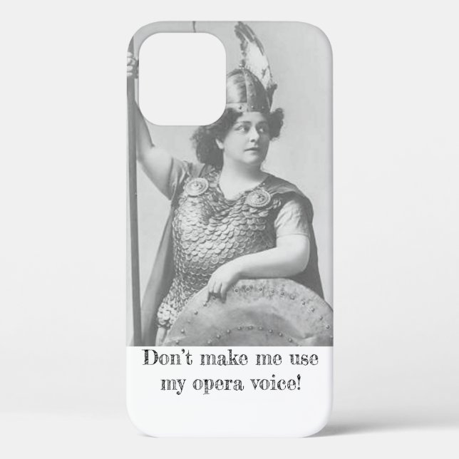 Don't Make me use my Opera voice Case-Mate Samsung Case-Mate iPhone Case (Back)
