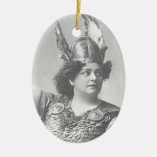 Don't Make me use my Opera voice Ceramic Ornament