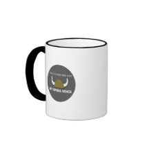 Don't make me use my opera voice! Viking mug