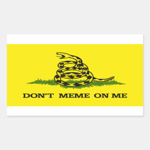 Don't Meme on Me Sticker