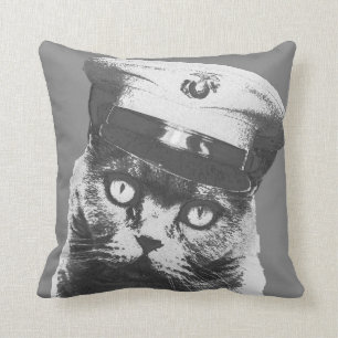 Don't Meow Throw Pillow