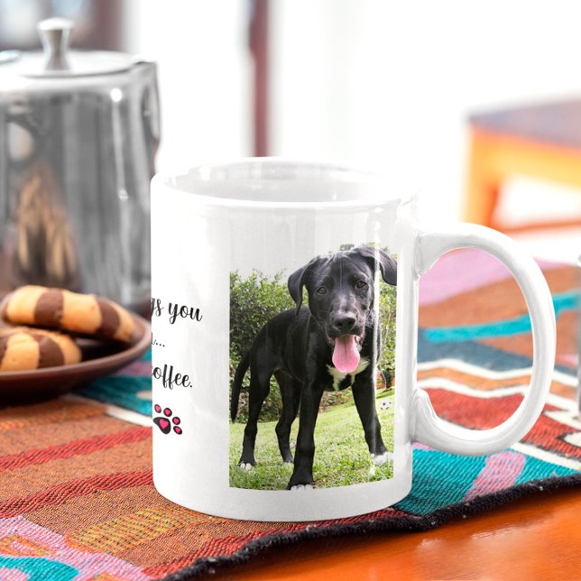 Don't Mess With My Dog And Coffee Personalized Pet Coffee Mug (Creator Uploaded)