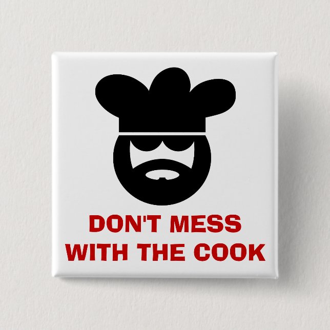 Don't mess with the cook button (Front)