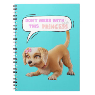 Don't Mess with This Princess Notebook