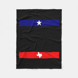 Don't Mess With Trans Kids Texas Pride Protect Tra Fleece Blanket