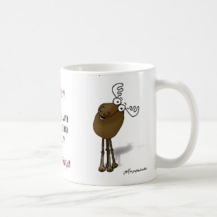 DON'T MOOSE WITH ME  UNTIL IV'E HAD CAFFEINE! COFFEE MUG