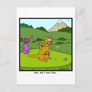 Don't Move Joey Postcard