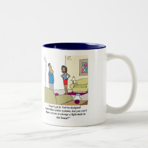Don't neglect to apply your Business Analysis skil Two-Tone Coffee Mug