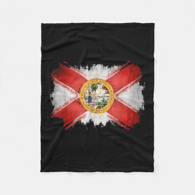 Don't New York My Florida  Fleece Blanket (Front)