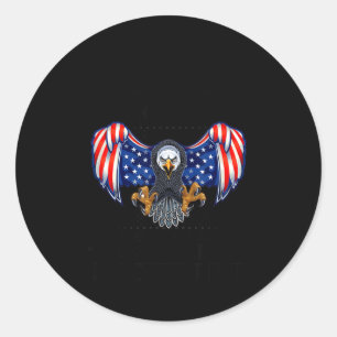 Don't Off Old People The Older We Get Eagle &amp;  Classic Round Sticker