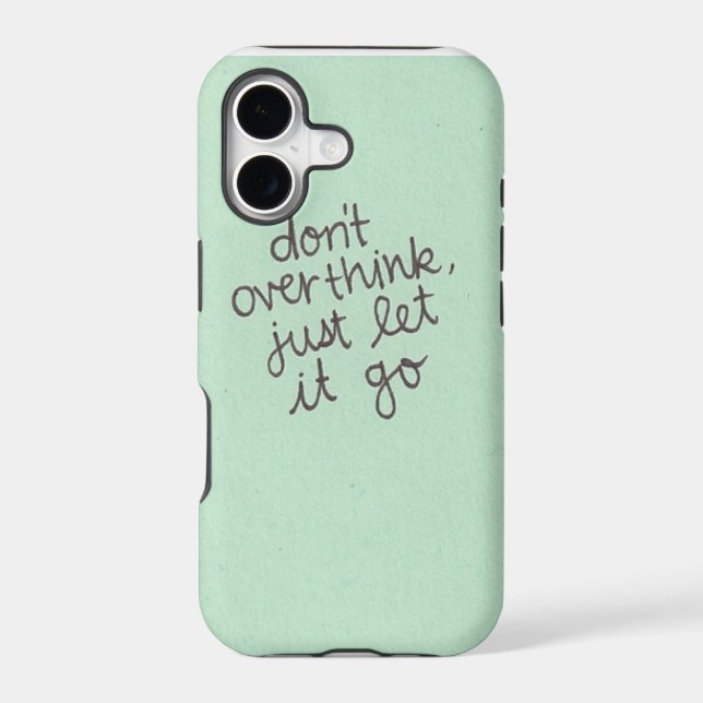 don't overthink (Back)
