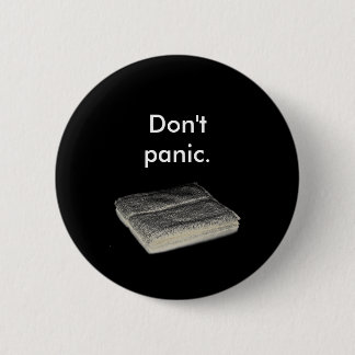 Don't Panic 2 Inch Round Button