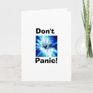 Don't Panic Card