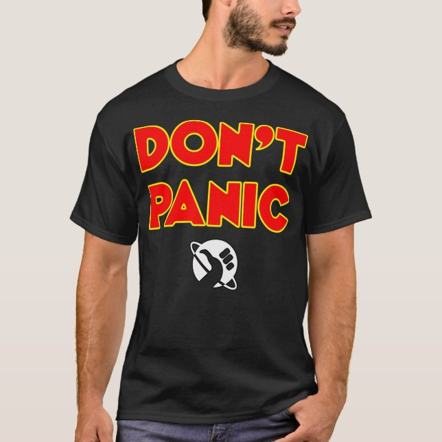 Dont Panic Colour T-Shirt (Front)