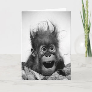 DON'T PANIC! Greeting card