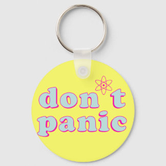 Don't Panic Keychain