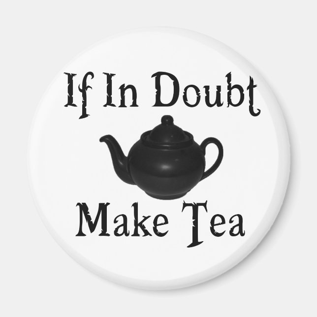 Don't panic - make tea! magnet (Front)