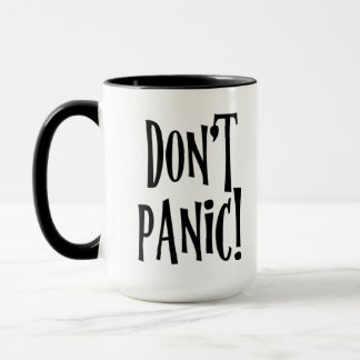 Don't Panic Mug