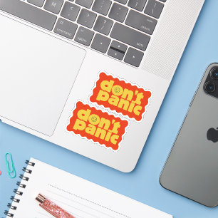 Don't Panic Sticker Pack
