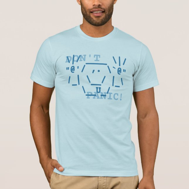 Don't Panic! T-Shirt (Front)