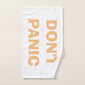 DON'T PANIC towel
