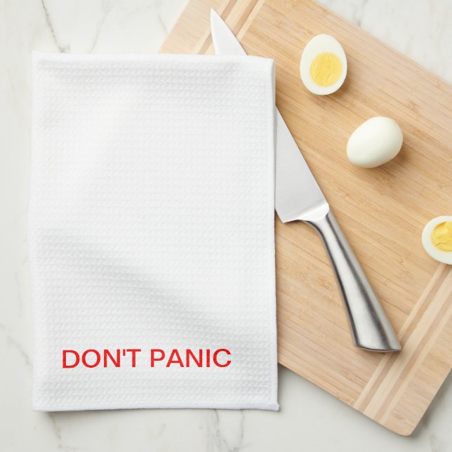 DON'T PANIC TOWEL (Quarter Fold)
