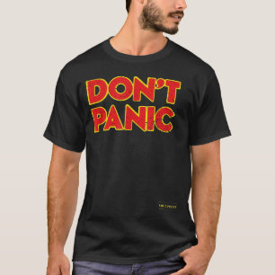 Don't Panic Vintage Distressed Shirt