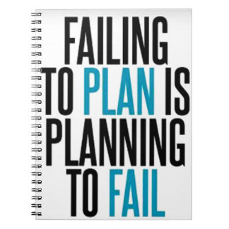 Dont Plan To Fail Notebook