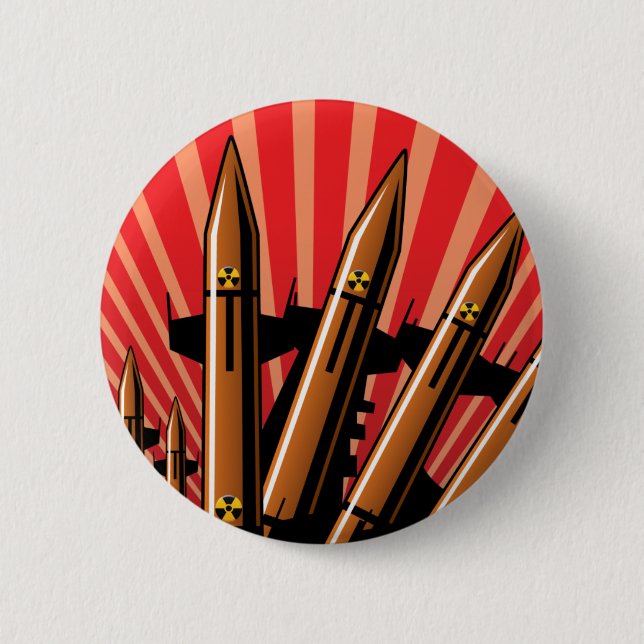 DON'T! Please No More War 2 Inch Round Button (Front)