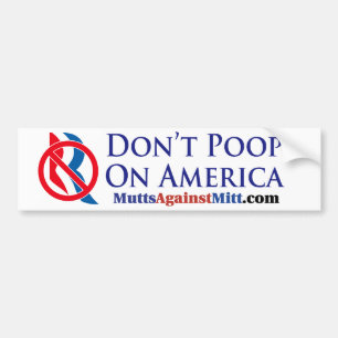 Don't Poop On America! Remember Seamus Bumper Sticker