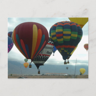 Don't push me!! Balloon Postcard