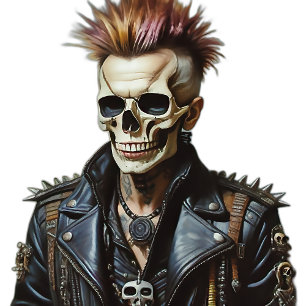 Dont Quit punk skull guy, T-Shirt