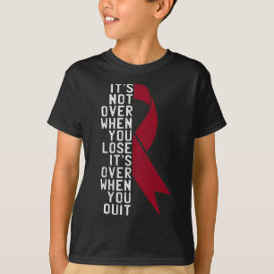 Don't Quit Sickle Cell Anemia Awareness Month Ribb T-Shirt