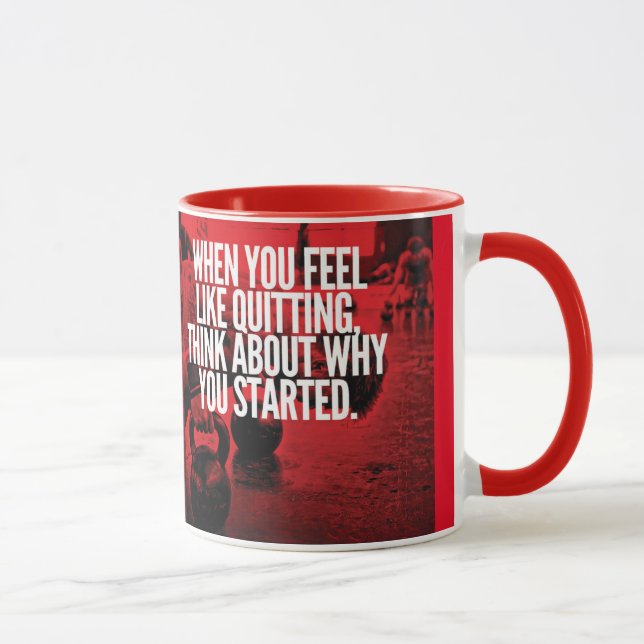 Don't Quit - Workout Motivational Mug (Right)