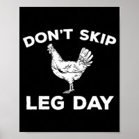 Dont Skip Leg Day Shirt Funny Gym Workout Fitness