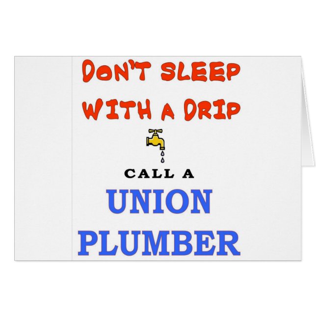 DON'T SLEEP WITH A DRIP (Front Horizontal)