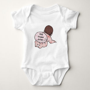 Don't Squeeze the Cheeks Baby Bodysuit