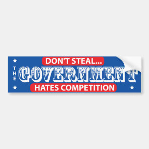 Don't Steal Bumper Sticker