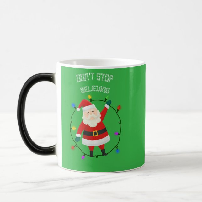 dont stop believing magic mug (Left)