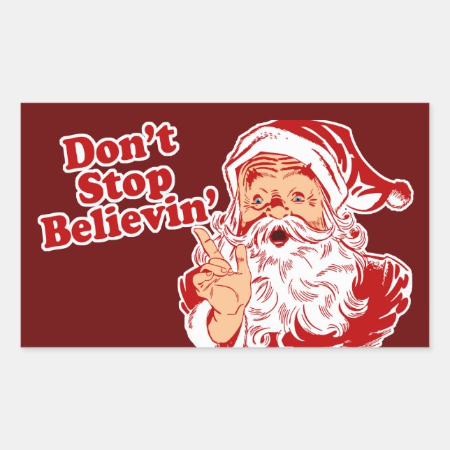 Dont Stop Believing Sticker (Front)