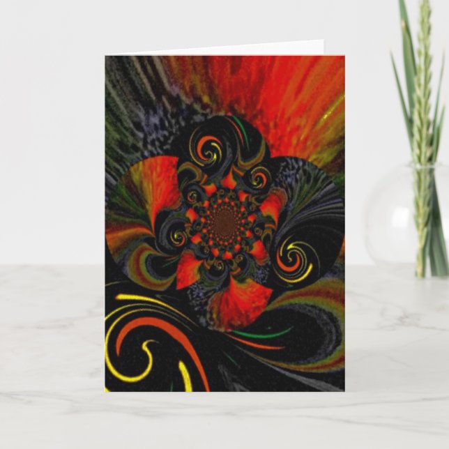 "Don't Stop Me Now" Blank Greeting Card w/Envelope (Front)