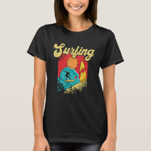 Don't Stop Surfing Extreme Sports Sea Waves Surfer T-Shirt