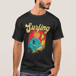 Don't Stop Surfing Extreme Sports Sea Waves Surfer T-Shirt