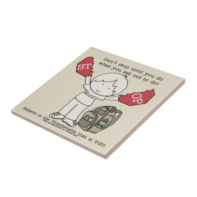 Don't Stop Tile (Side)