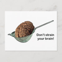 Don't Strain Your Brain!