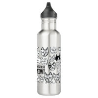 Don't Stress Meowt Funny Cat Aluminum Water Bottle