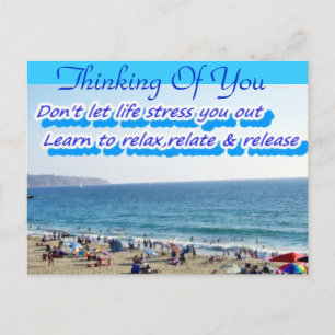 Don't Stress,Relax_ Postcard
